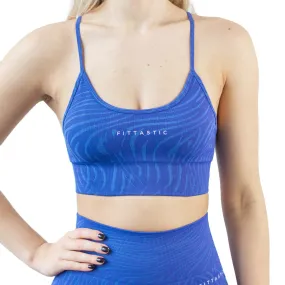 Fittastic Sportswear Sport Bra Ocean Blue