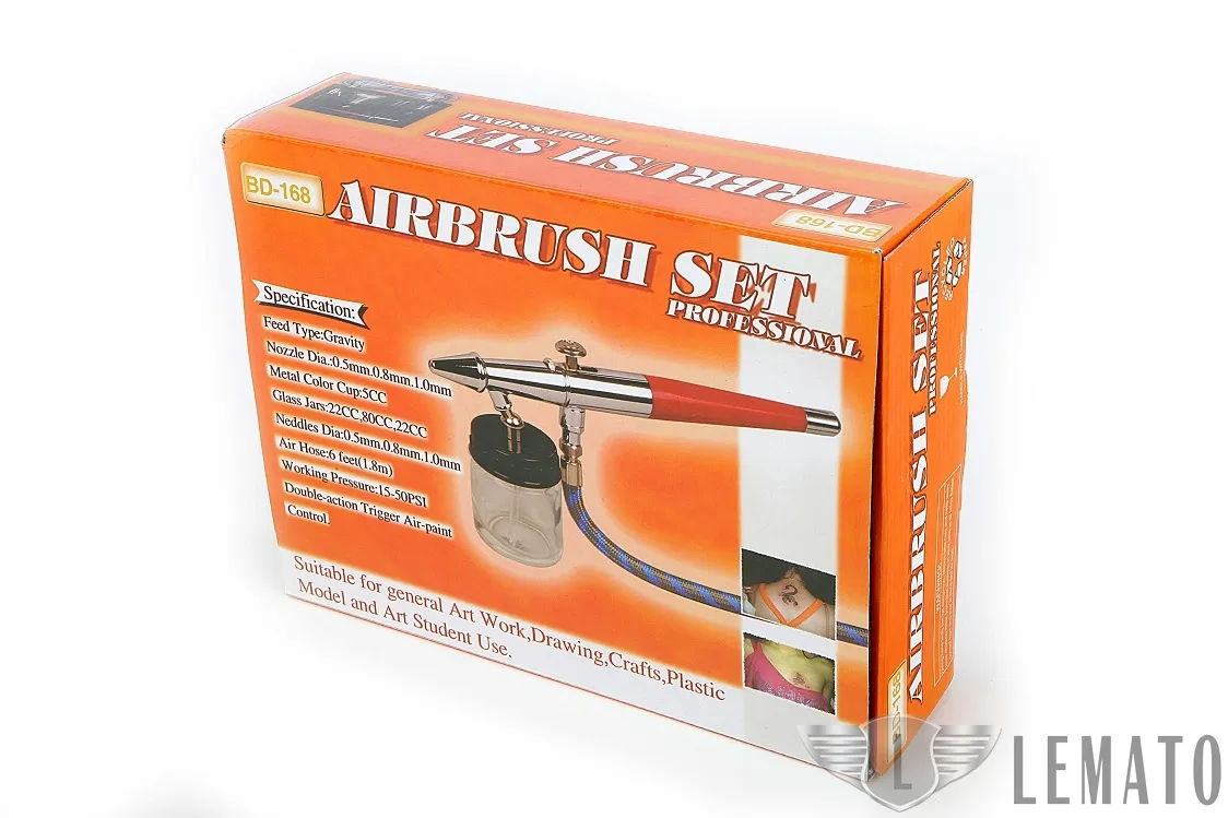 HBM BD 168 AIRBRUSH PISTOOL (DOUBLEACTION)