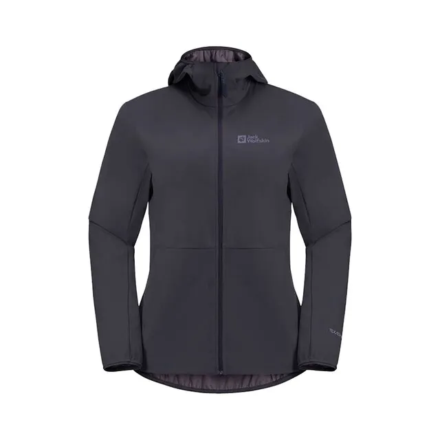 Jack Wolfskin Damesjas Feldberg Hoody W Graphite XL