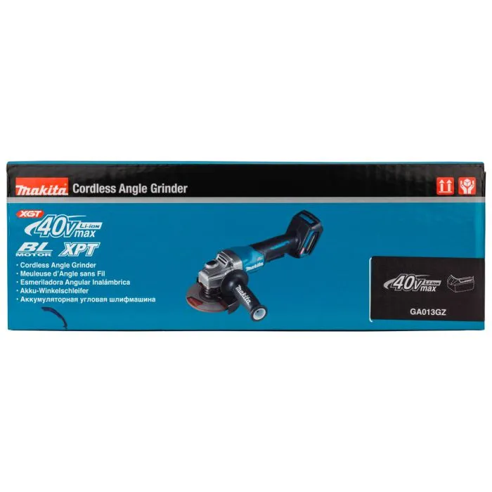 Makita GA013GZ 40 V Max Haakse slijper 125 mm