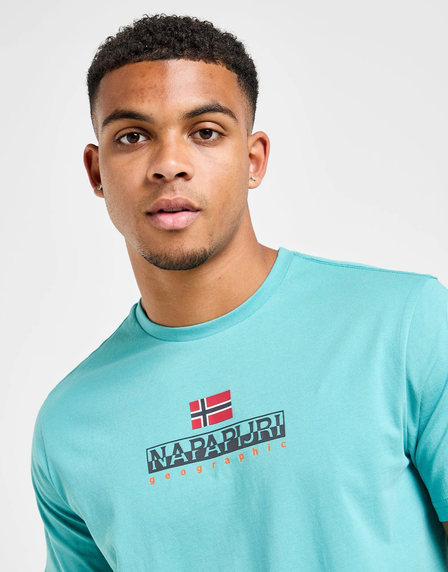 NAPAPIJRI SORY STACK LOGO TSHIRT