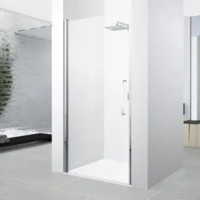 Novellini Young 1B nisdeur 72-76 cm helder glas mat chr.