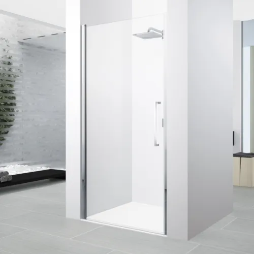 NOVELLINI YOUNG 1B NISDEUR 97101 CM HELDER GLAS MAT CHR.