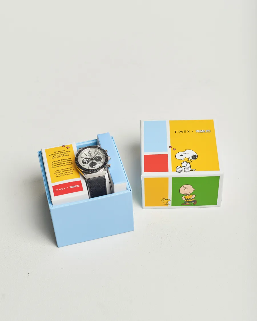 Q Snoopy Chronograph 40mm White Dial