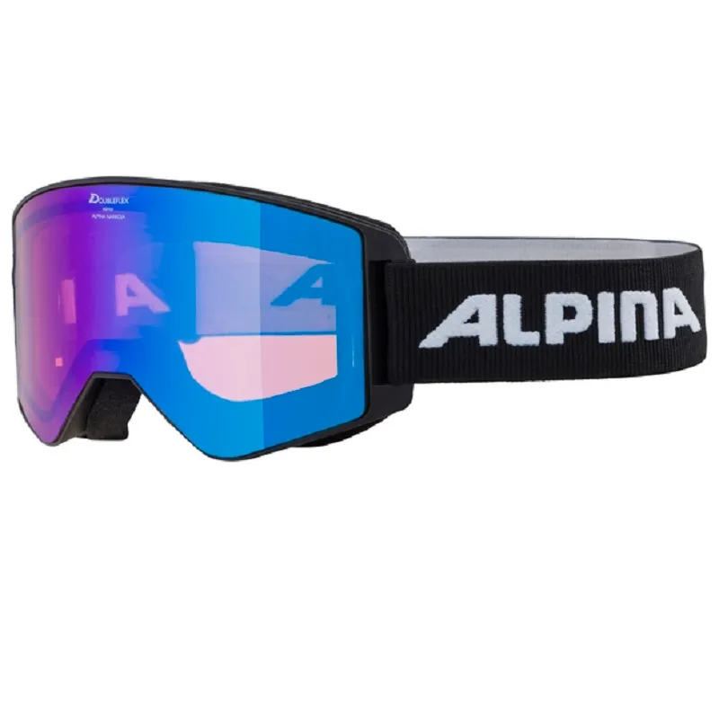 SKIBRIL ALPINA ALPINA NARKOJA QLITE BLACK BLUE