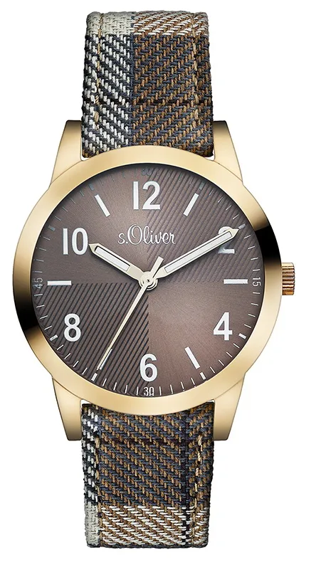S.OLIVER TEXTIEL/ LEDERBAND BRUIN SO2493LQ