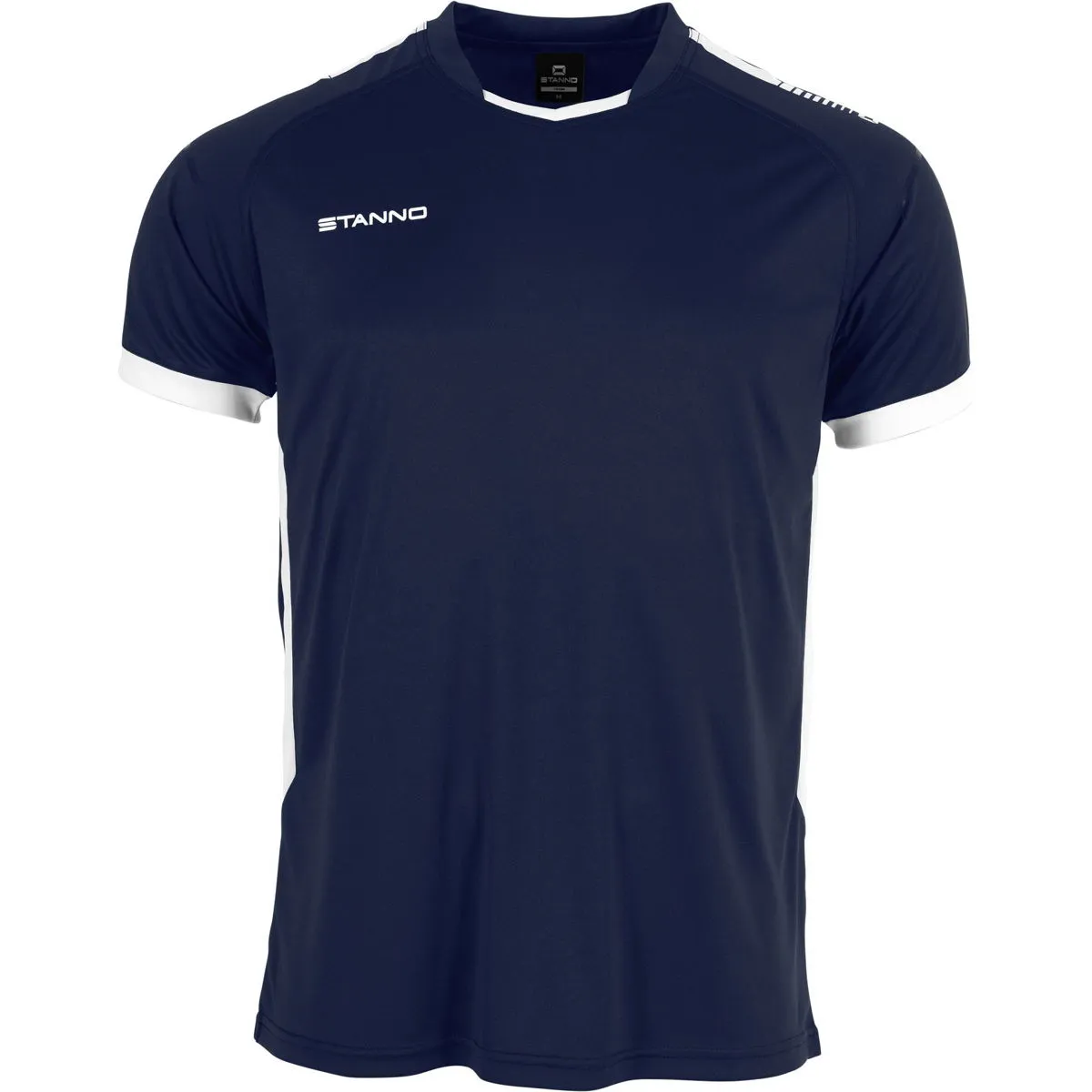 STANNO FIRST FIRST SHIRT KORTE MOUW KINDEREN  MARINE / WIT