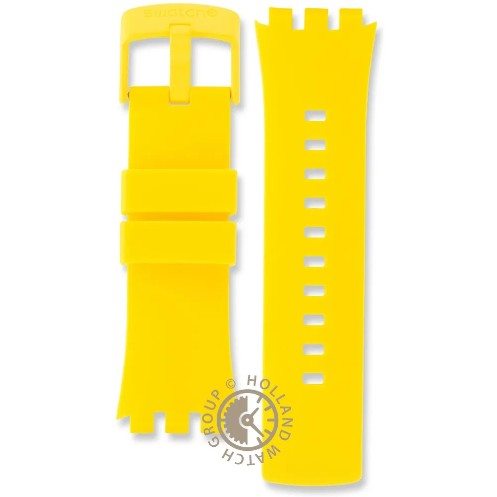 SWATCH PLASTIC  TOUCH DIGI SU/SV ASURJ101 SURJ101 TOUCH YELLOW HORLOGEBAND