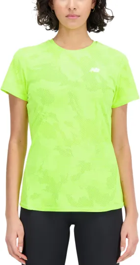 T-shirt New Balance Q Speed Jacquard Short Sleeve