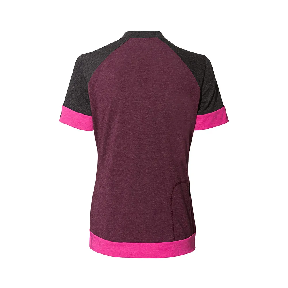 VAUDE ALTISSIMO QZIP TRICOT FIETSSHIRT DAMES